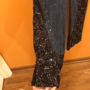 💥CACH’E jeans with lace.💥